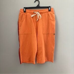 Men’s women’s unisex 4-Rth For Earth Eco-Track Shorts orange cinnabar long comfy